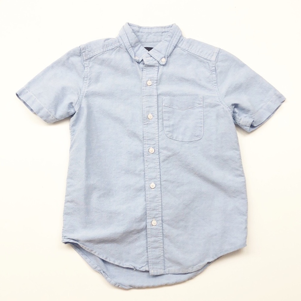 The Children's place boys blue short sleeve shirt